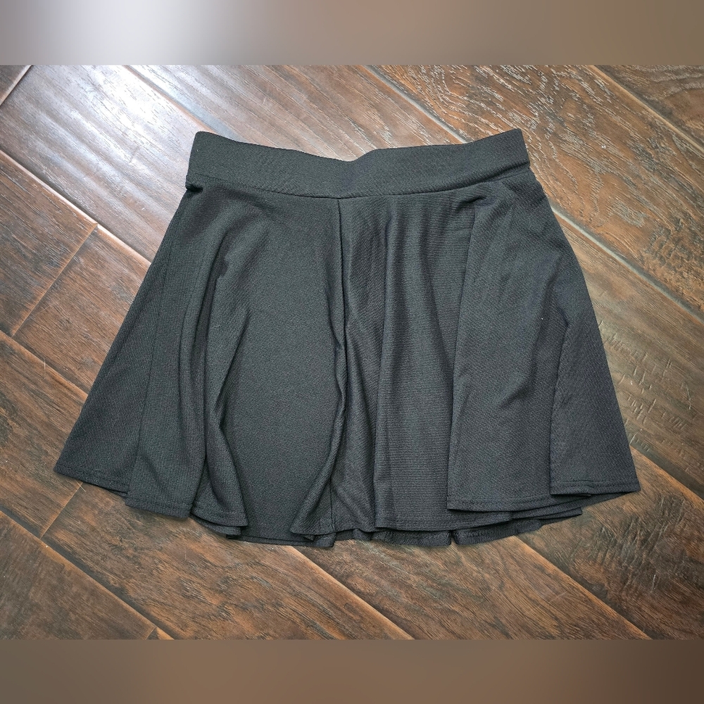 NWT Urban CoCo Women's Black Stretchy Flared Casual Mini Skater Skirt XL - Picture 9 of 9